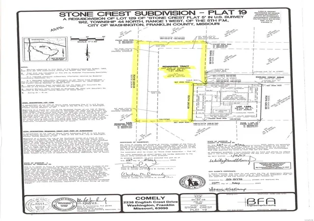 4th image of 0 English Crest 121 Acres Dr, Washington, MO 63090 | MLS# 23040975