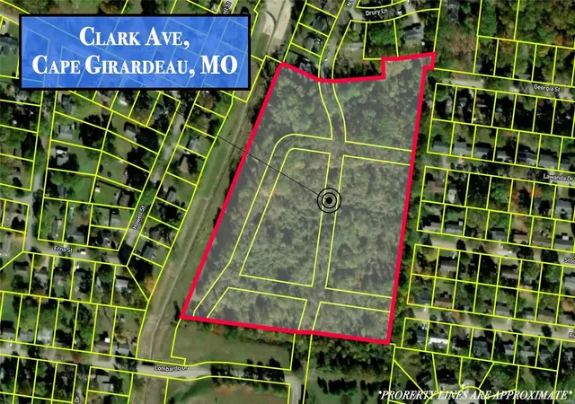 Photo 1 of Land for sale at 0 Clark St, Cape Girardeau, MO 63701 | MLS# 24034940 | Listing updated on 2024-06-06