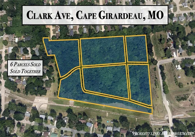 Photo 2 of Land for sale at 0 Clark St, Cape Girardeau, MO 63701 | MLS# 24034940 | Listing updated on 2024-06-06