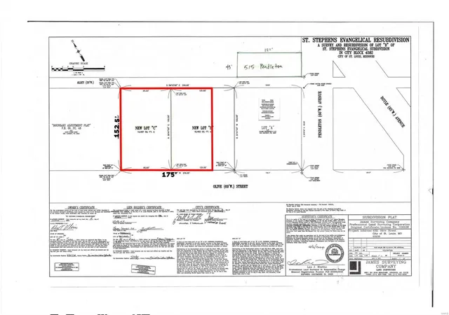 Photo 1 of Land for sale at 515 Pendleton, Saint Louis, MO 63108 | MLS# 24050111 | Listing updated on 2025-02-10