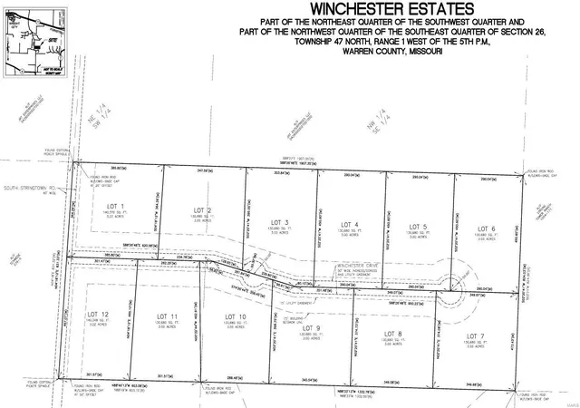 Photo 3 of Land for sale at 11 Winchester Dr, Wright City, MO 63390 | MLS# 24051738 | Listing updated on 2024-08-27