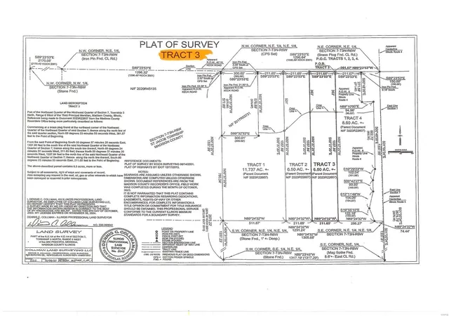 Photo 2 of Land for sale at 9958 Keck Rd, Saint Jacob, IL 62281 | MLS# 24056488 | Listing updated on 2024-12-10