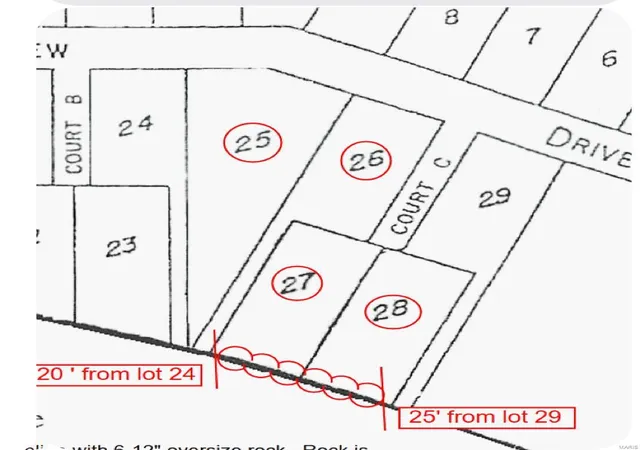 Photo 1 of Land for sale at 30 Plat Lot 25 28 Lakeview Dr, French, MO 63036 | MLS# 24069574 | Listing updated on 2024-11-09
