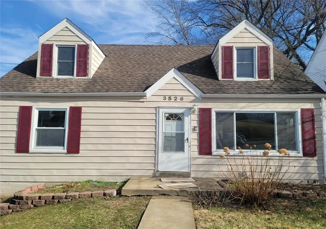 Photo 1 of Single family home for sale at 3526 Connor Ave, Saint Louis, MO 63121 | MLS# 24073069 | Listing updated on 2025-02-16