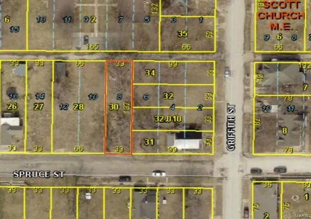 Photo 1 of Land for sale at 1906 Spruce St, Hannibal, MO 63401 | MLS# 24076930 | Listing updated on 2025-03-07
