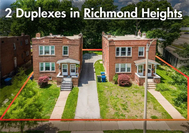 Photo 1 of Multi family home for sale at 1319 Woodland Dr, Saint Louis, MO 63117 | MLS# 25001647 | Listing updated on 2025-01-11