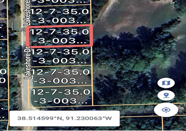 Photo 5 of Land for sale at 0 Lakeshore Dr, New Haven, MO 63068 | MLS# 25001788 | Listing updated on 2025-01-13