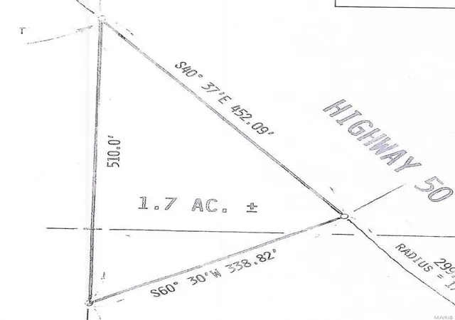 Photo 12 of Land for sale at 2166 Hwy 50, Rosebud, MO 63091 | MLS# 25002498 | Listing updated on 2025-01-30