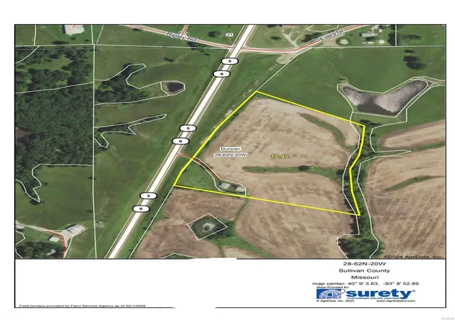 Photo 3 of Land for sale at 13 Hwy 5, Milan, MO 63556 | MLS# 25004301 | Listing updated on 2025-02-27
