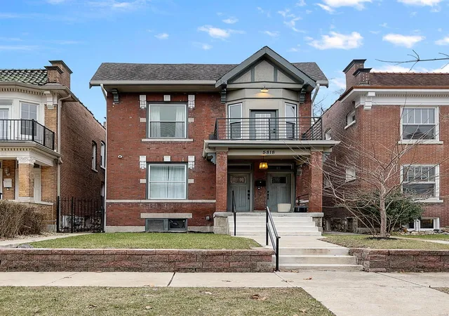 Photo 1 of Single family home for sale at 5818 Westminster Pl, Saint Louis, MO 63112 | MLS# 25007659 | Listing updated on 2025-03-09