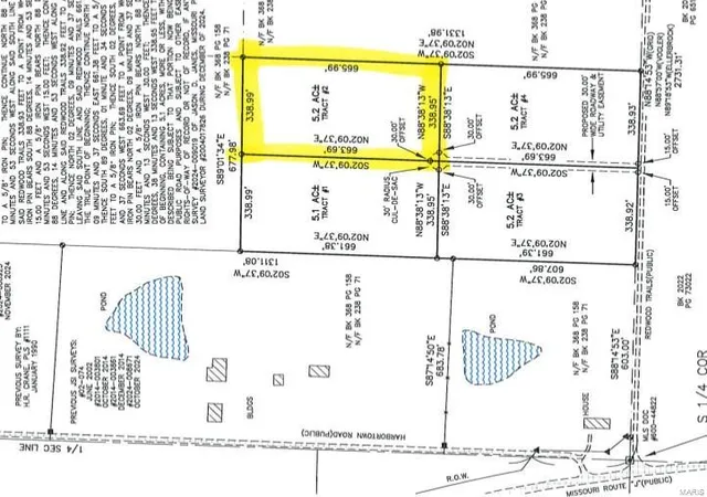 Photo 7 of Land for sale at 2 Redwood Trail, Monroe City, MO 63456 | MLS# 25007777 | Listing updated on 2025-03-03