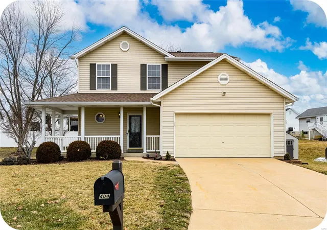 Photo 1 of Single family home for sale at 404 Meadowside Ct, Saint Charles, MO 63304 | MLS# 25008413 | Listing updated on 2025-02-18