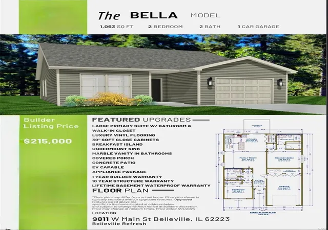 1st image of 9811 W Main, Belleville, IL 62223 | MLS# 25009559
