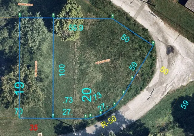 Photo 3 of Land for sale at 0 Calhoun Ln, East Saint Louis, IL 62203 | MLS# 25010159 | Listing updated on 2025-03-24