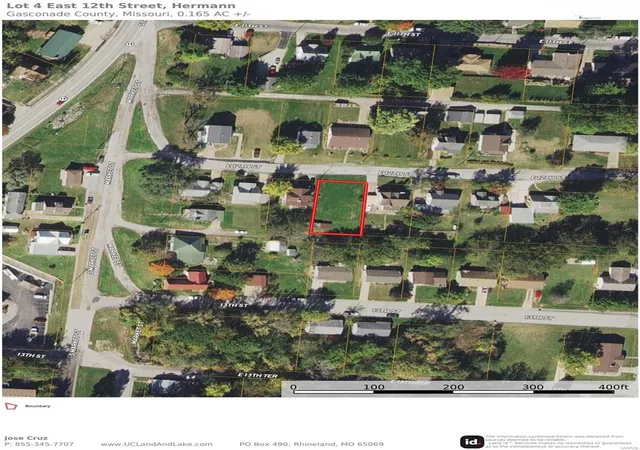 Photo 2 of Land for sale at 0 E 12th St E #Lot 4, Hermann, MO 65041 | MLS# 25016068 | Listing updated on 2025-03-17