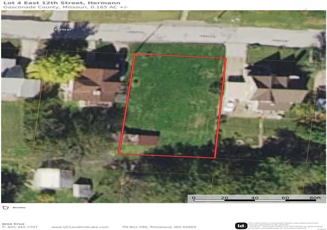 Photo 3 of Land for sale at 0 E 12th St E #Lot 4, Hermann, MO 65041 | MLS# 25016068 | Listing updated on 2025-03-17