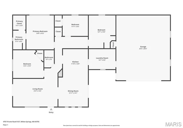 Homes for sale in Willow Springs, MO | 4707 Private Road 5127, Willow Springs, MO 65793 | MLS# MIS25058831