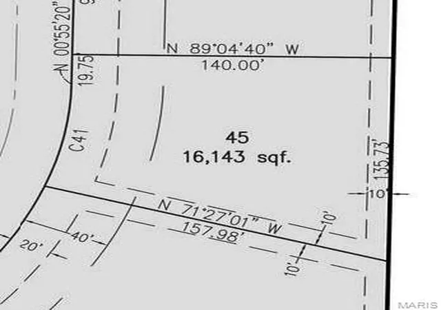 Homes for sale in Columbia, IL | Lot 45 Joshua Cir, Columbia, IL 62236 | MLS# MIS25076363