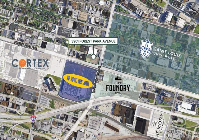 Photo 1 of Land for sale at 3901 Forest Park Ave, Saint Louis, MO 63108 | MLS# MIS25077766 | Listing updated on 2025-11-20