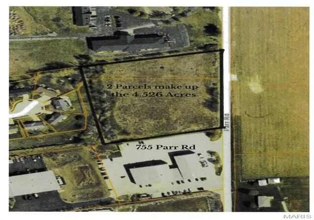 Photo 1 of Land for sale at 4526 (+/ ) Acres Parr Rd, Wentzville, MO 63385 | MLS# MIS25081208 | Listing updated on 2026-06-17