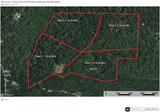 Photo 3 of Land for sale at 2 Trails End Trail, House Springs, MO 63051 | MLS# MIS25081791 | Listing updated on 2026-10-06
