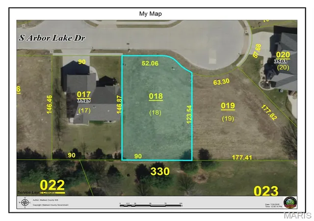 Homes for sale in Edwardsville, IL | 3511 S Arbor Lake Dr, Edwardsville, IL 62025 | MLS# MIS26015973