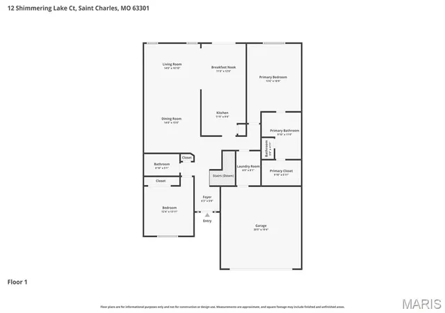 Photo 3 of Single family home for sale at 12 Shimmering Lake Ct, Saint Charles, MO 63301 | MLS# MIS26017184 | Listing updated on 2026-07-31