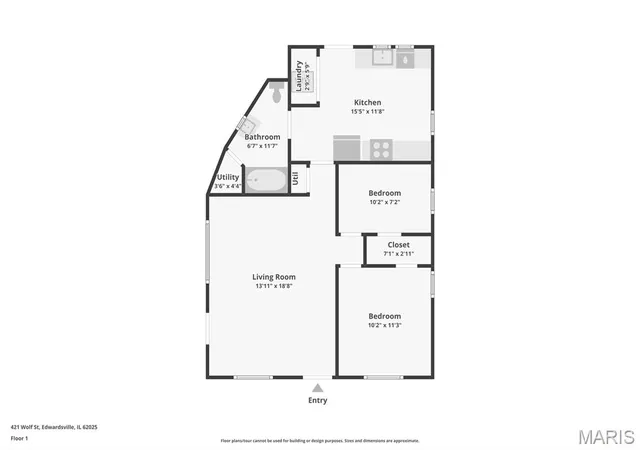 Homes for sale in Edwardsville, IL | 421 Wolf St, Edwardsville, IL 62025 | MLS# MIS26023435