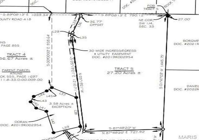 Photo 4 of Land for sale at 418 County Road 418, Hannibal, MO 63401 | MLS# MIS26024267 | Listing updated on 2026-04-22