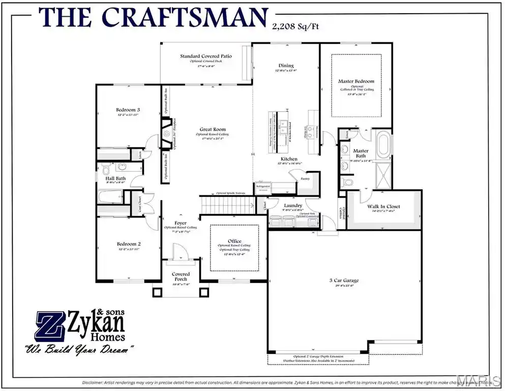 Photo 2 of Single family home for sale at 1 Craftsman Stone Cyn, Foristell, MO 63348 | MLS# MIS26025860 | Listing updated on 2026-10-16