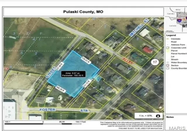 Homes for sale in Waynesville, MO | 0 Bailey St, Waynesville, MO 65583 | MLS# MIS26030073