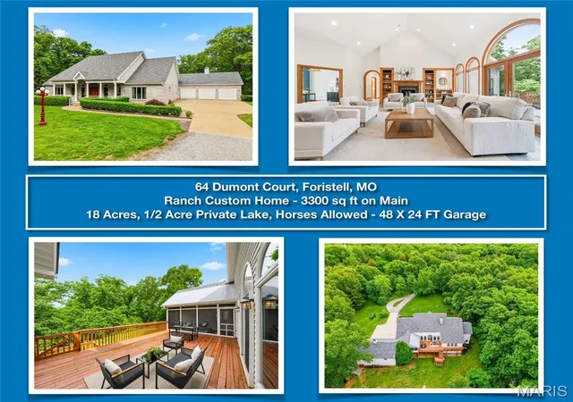 Photo 1 of Single family home for sale at 64 Dumont Ct, Foristell, MO 63348 | MLS# MIS26032287 | Listing updated on 2026-08-16