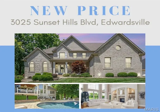 1st image of 3025 Sunset Hills Blvd S, Edwardsville, IL 62025 | MLS# MIS26032642