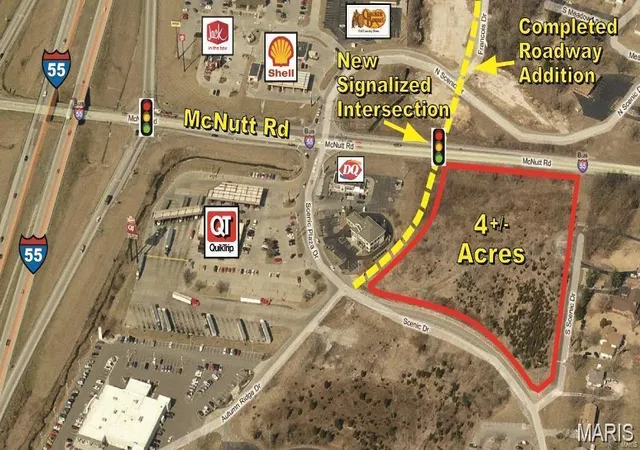 Photo 1 of Land for sale at Lot 4 Quicktrip, Herculaneum, MO 63048 | MLS# MIS26032810 | Listing updated on 2026-05-26