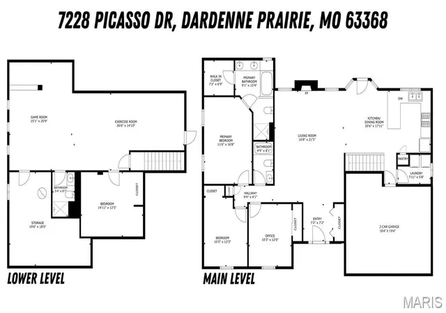 Homes for sale in Dardenne Prairie, MO | 7228 Picasso Dr, Dardenne Prairie, MO 63368 | MLS# MIS26036650