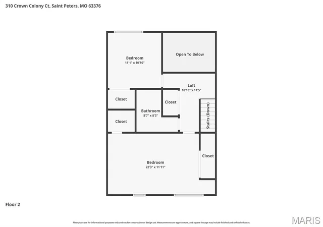 2nd image of 310 Crown Colony Ct, Saint Peters, MO 63376