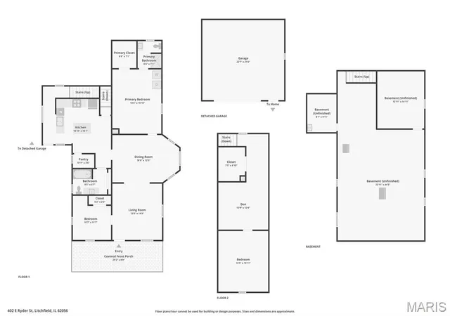 Homes for sale in Litchfield, IL | 402 E Ryder St, Litchfield, IL 62056 | MLS# MIS26038005