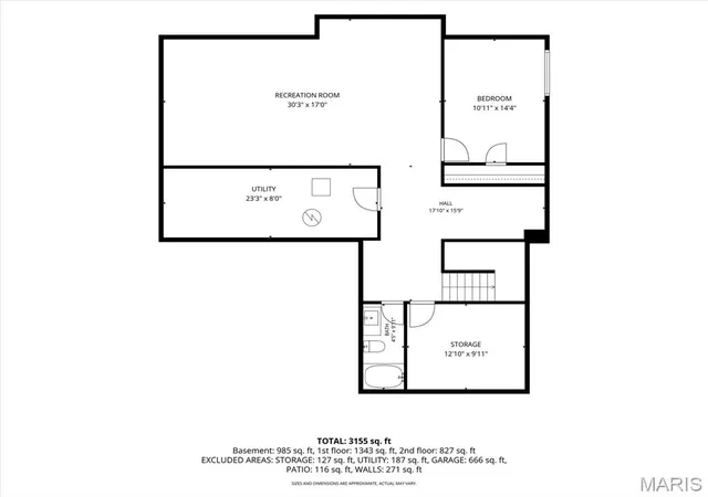 Homes for sale in Shiloh, IL | 3558 Chippewa Dr, Shiloh, IL 62221 | MLS# MIS26038135