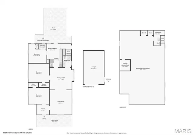 41st image of 602 N Harrison St, Litchfield, IL 62056 | MLS# MIS26039513