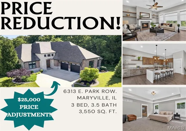 Photo 1 of Sale Pending at 6313 E Park Row, Maryville, IL 62062 | MLS# MIS26039617 | Listing updated on 2026-09-02
