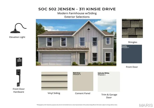Photo 1 of Single family home for sale at 311 Kinsie Dr, O'fallon, MO 63368 | MLS# MIS26040825 | Listing updated on 2026-10-07