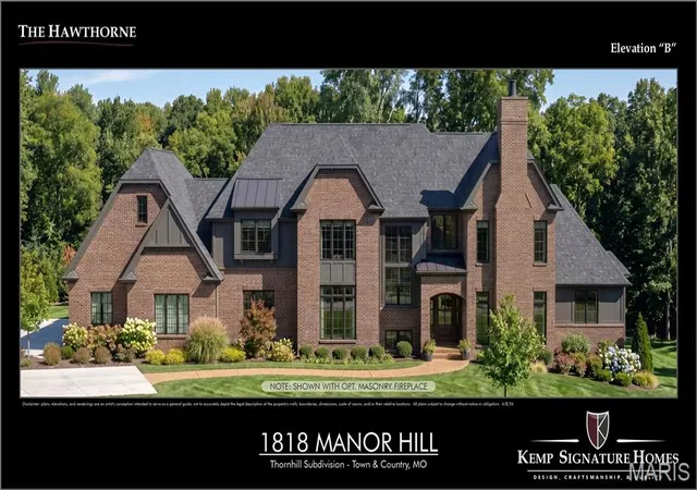 3rd image of 1818 Manor Hill Rd, Town And Country, MO 63131 | MLS# MIS26041044