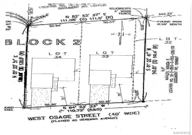Homes for sale in Pacific, MO | Lot 34 Meramec Ave, Pacific, MO 63069 | MLS# MIS26042035