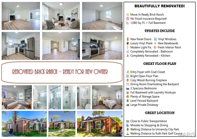 Photo 1 of Sale Pending at 1036 Groby Rd, Saint Louis, MO 63130 | MLS# MIS26043389 | Listing updated on 2026-09-03