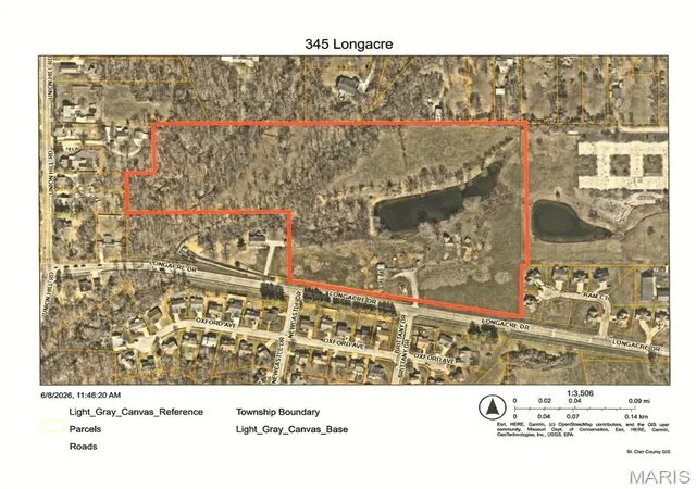 Photo 1 of Land for sale at 345 Long Acre Dr, Fairview Heights, IL 62208 | MLS# MIS26043754 | Listing updated on 2026-07-10