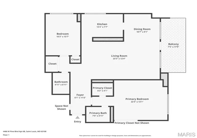 Homes for sale in St Louis, MO | 4466 W Pine Blvd #6B, St Louis, MO 63108 | MLS# MIS26044028