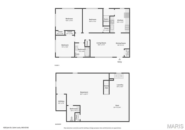 Homes for sale in Dellwood, MO | 1629 Jett Dr, Dellwood, MO 63136 | MLS# MIS26044033