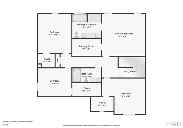 63rd image of 302 Pecan Bluffs Dr, Wentzville, MO 63385 | MLS# MIS26044875