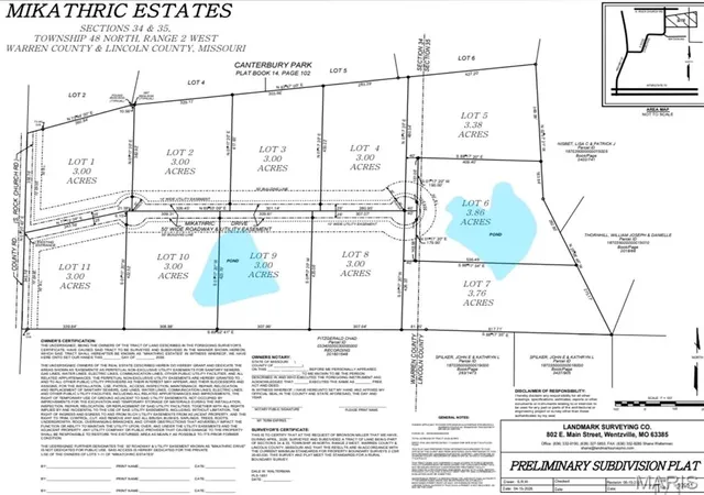 1st image of 0 Lot 8 Mikathric Estates, Warrenton, MO 63383 | MLS# MIS26045641