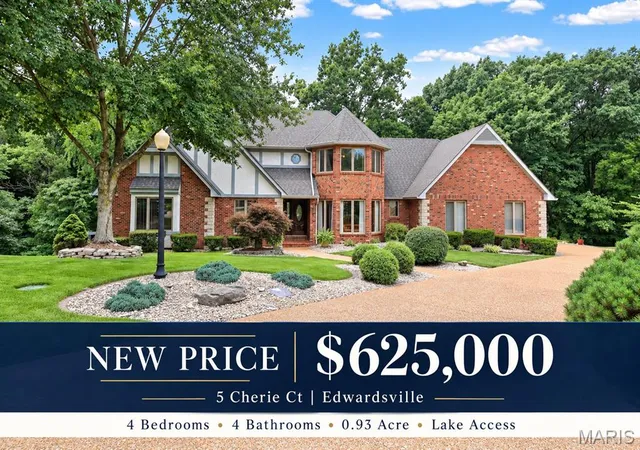 Photo 1 of Single family home for sale at 5 Cherie Ct, Edwardsville, IL 62025 | MLS# MIS26046634 | Listing updated on 2026-10-22